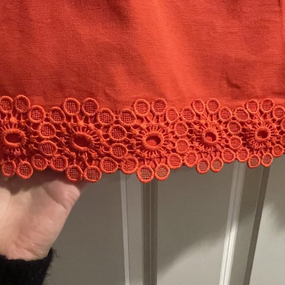 Talbots Skirt Red Coral - Picture 2 of 3